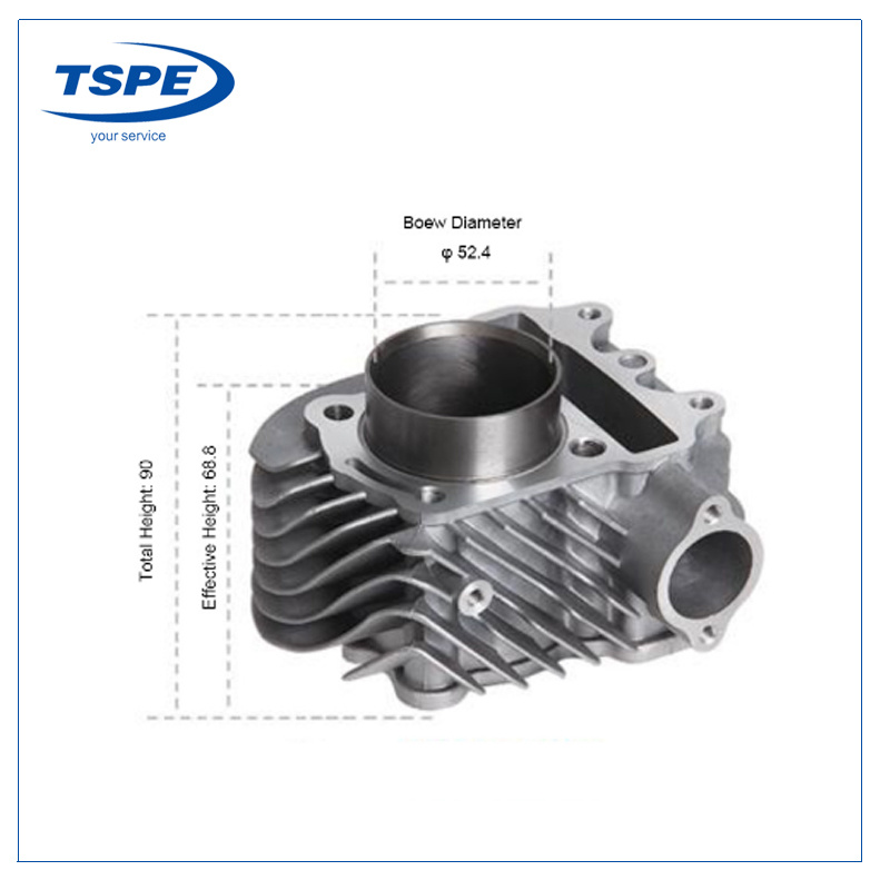 Motorcycle Engine Parts Motorcycle Cylinder Block for Wh125le
